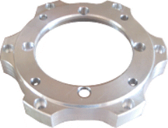 Brake rotor top hat